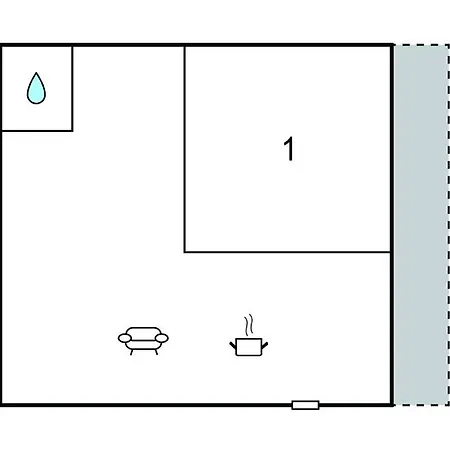 1 Bedroom Amazing In Apartmán